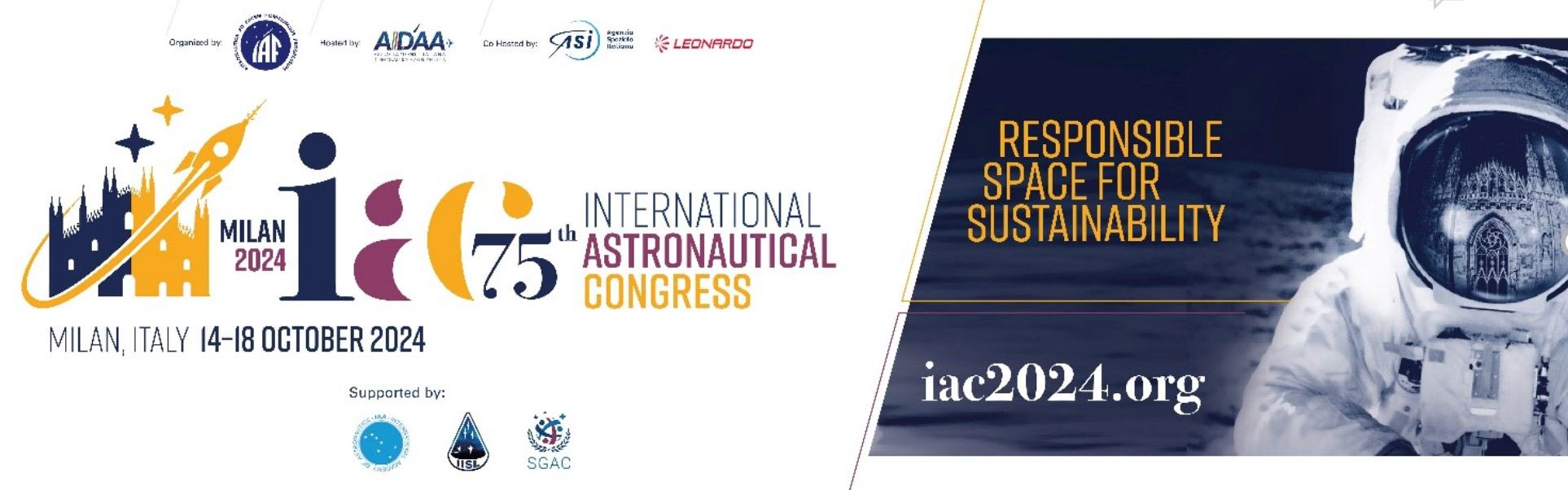 75th International Astronautical Congress (IAC) in Milan 