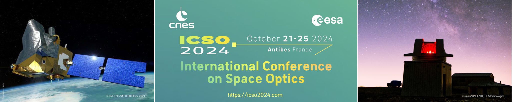 Presentación de un póster en la Conferencia Internacional sobre Óptica Espacial